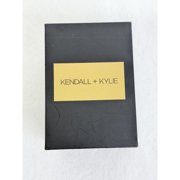 Kendall + Kylie Gold-Tone Analog Watch Crystal Bezel Women's Dress Watch NIB - Picture 6 of 7